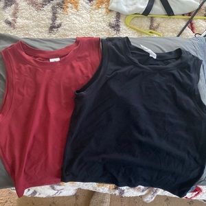 Paragon Fitwear Columbia Crop Tops (both size M)